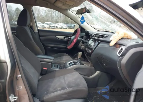 2016 Nissan Rogue S из США, поврежденный, VIN KNMAT2MV2GP613784